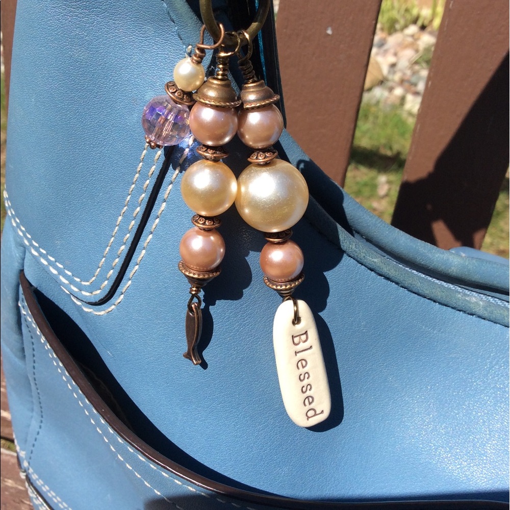 Delux hand made purse charm